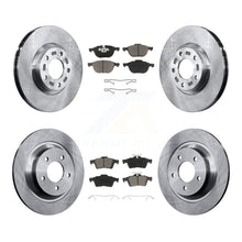 Charger l&#39;image dans la galerie, Front Rear Disc Brake Rotors And Ceramic Pads Kit For Mazda 5