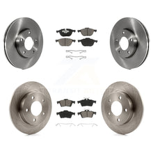 Charger l&#39;image dans la galerie, Front Rear Disc Brake Rotors And Ceramic Pads Kit For Mazda 3 Sport