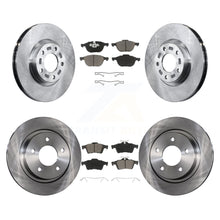 Load image into Gallery viewer, Front Rear Disc Brake Rotors And Ceramic Pads Kit For Mazda 3 Sport