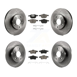 Front Rear Disc Brake Rotors And Ceramic Pads Kit For Ford Focus