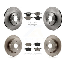 Load image into Gallery viewer, Front Rear Disc Brake Rotors And Ceramic Pads Kit For Ford C-Max