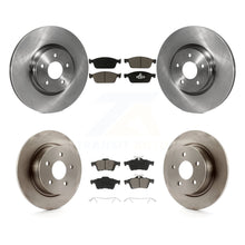 Load image into Gallery viewer, Front Rear Disc Brake Rotors And Ceramic Pad Kit For Ford Escape Transit Connect