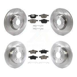 [Front+Rear] 2018-2021 Ford EcoSport FWD Premium OE Brake Rotors & Ceramic Pads Kit For Max Braking