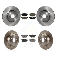 Charger l'image dans la galerie, Front Rear Disc Brake Rotors And Ceramic Pads Kit For Ford Escape Lincoln MKC