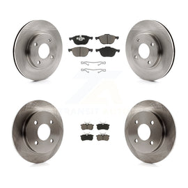 [Front+Rear] 2004 Ford Focus From 04 05 Premium OE Brake Rotors & Ceramic Pads Kit For Max Braking