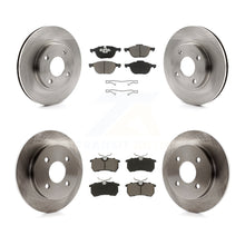 Load image into Gallery viewer, [Front+Rear] 2004 Ford Focus From 04 05 Premium OE Brake Rotors &amp; Ceramic Pads Kit For Max Braking