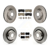 Front Rear Disc Brake Rotors And Ceramic Pads Kit For Dodge Challenger Charger