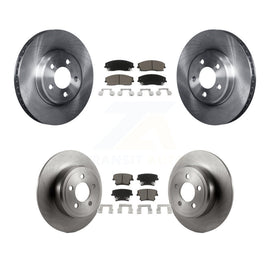 Front Rear Brake Rotor Ceramic Pad Kit For Dodge Charger Chrysler 300 Challenger