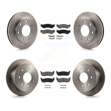 Load image into Gallery viewer, Front Rear Disc Brake Rotors And Ceramic Pads Kit For Ford F-150 F-250 HD 4WD