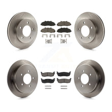 Load image into Gallery viewer, Front Rear Disc Brake Rotors And Ceramic Pads Kit For Ford F-150 4WD