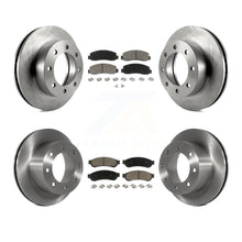 Load image into Gallery viewer, [Front+Rear] 2008-2009 Ford F-250 Super Duty 4WD Premium OE Brake Rotors &amp; Ceramic Pads Kit For Max Braking