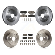 Load image into Gallery viewer, Front Rear Disc Brake Rotors And Ceramic Pads Kit For Toyota Matrix Pontiac Vibe