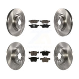 Front Rear Brake Rotor And Ceramic Pad Kit For Land Rover Discovery Sport Jaguar