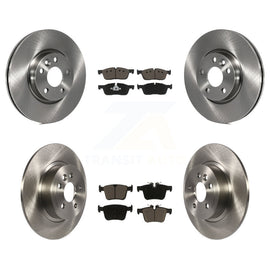 Front Rear Disc Brake Rotors And Ceramic Pads Kit For Land Rover Range Evoque