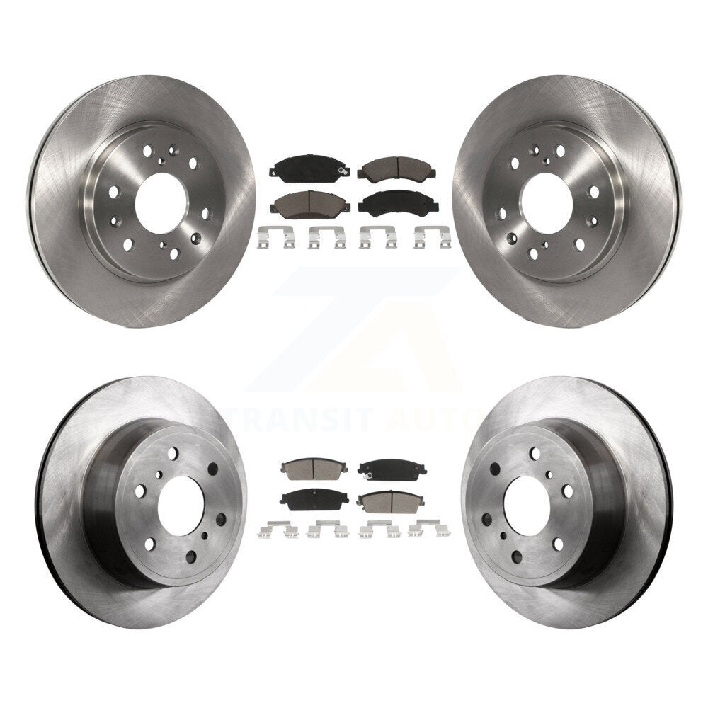 Front Rear Brake Rotors Ceramic Pad Kit For Chevrolet Tahoe GMC Suburban 1500 XL