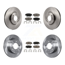 Load image into Gallery viewer, Front Rear Disc Brake Rotors And Ceramic Pads Kit For Hyundai Sonata Kia Optima