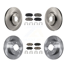 Load image into Gallery viewer, Front Rear Disc Brake Rotors And Ceramic Pads Kit For Kia Optima 2.0L