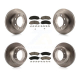 [Front+Rear] 2012 Ford F-350 Super Duty 4WD Premium OE Brake Rotors & Ceramic Pads Kit For Max Braking