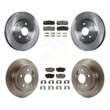 Charger l&#39;image dans la galerie, Front Rear Disc Brake Rotors Ceramic Pad Kit For Toyota Camry Lexus ES350 Avalon