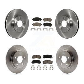 Front Rear Brake Rotor And Ceramic Pad Kit For Buick LeSabre Park Avenue Pontiac