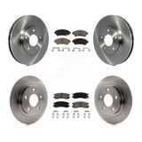Front Rear Brake Rotor And Ceramic Pad Kit For Buick LeSabre Park Avenue Pontiac