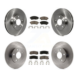 Front Rear Brake Rotors & Ceramic Pad Kit For Cadillac DeVille Buick Park Avenue