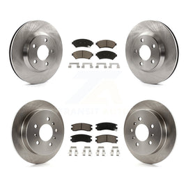 [Front+Rear] 2005 Chevrolet Impala Monte Carlo Premium OE Brake Rotors & Ceramic Pads Kit For Max Braking