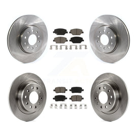 Front Rear Brake Rotor & Ceramic Pad Kit For Chevrolet Equinox GMC Terrain Buick