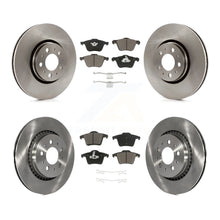 Charger l&#39;image dans la galerie, Front Rear Brake Rotors Ceramic Pad Kit For Volvo XC90 With 316mm Diameter Rotor