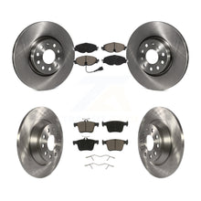 Load image into Gallery viewer, Front Rear Disc Brake Rotors And Ceramic Pads Kit For Audi TT Quattro