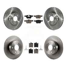 Charger l&#39;image dans la galerie, Front Rear Brake Rotor Ceramic Pad Kit For Mercedes-Benz E320 CLK320 E430 CLK430