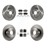 Front Rear Brake Rotor & Ceramic Pad Kit For Mercedes-Benz C240 CLK350 C320 C280