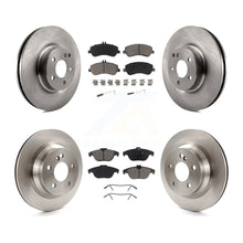 Charger l'image dans la galerie, Front Rear Disc Brake Rotors And Ceramic Pad Kit For Mercedes-Benz GLK350 GLK250