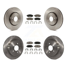 Load image into Gallery viewer, Front Rear Disc Brake Rotor And Ceramic Pad Kit For INFINITI FX35 FX37 QX70 FX45