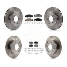 Load image into Gallery viewer, Front Rear Disc Brake Rotors And Ceramic Pads Kit For Honda Accord Acura CL