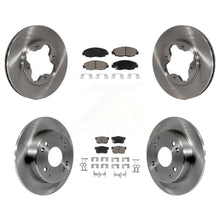 Load image into Gallery viewer, Front Rear Disc Brake Rotors And Ceramic Pads Kit For Honda Accord Acura CL