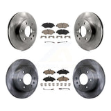 Front Rear Brake Rotor And Ceramic Pad Kit For Sprinter 2500 Mercedes-Benz Dodge