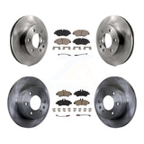 Front Rear Brake Rotor And Ceramic Pad Kit For Sprinter 2500 Mercedes-Benz Dodge