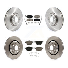 Load image into Gallery viewer, Front Rear Disc Brake Rotor And Ceramic Pad Kit For Volkswagen Atlas Cross Sport