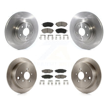 Charger l'image dans la galerie, Front Rear Disc Brake Rotors Ceramic Pad Kit For Subaru Impreza Outback Forester