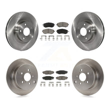 Charger l&#39;image dans la galerie, Front Rear Disc Brake Rotors And Ceramic Pads Kit For Subaru Impreza