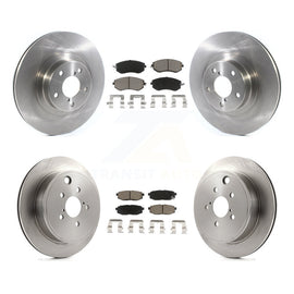 Front Rear Disc Brake Rotors And Ceramic Pads Kit For Toyota 86 Subaru BRZ