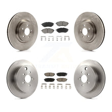 Load image into Gallery viewer, Front Rear Disc Brake Rotors And Ceramic Pads Kit For Subaru Outback Legacy