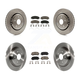 [Front+Rear] 2015-2020 Acura TLX Premium OE Brake Rotors & Ceramic Pads Kit For Max Braking