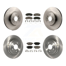 Load image into Gallery viewer, [Front+Rear] 2009-2014 Acura TL Premium OE Brake Rotors &amp; Ceramic Pads Kit For Max Braking