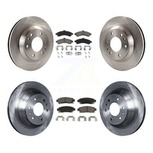 Charger l'image dans la galerie, Front Rear Brake Rotor Ceramic Pad Kit For Chevrolet Trailblazer GMC Envoy Buick