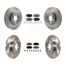 Load image into Gallery viewer, Front Rear Disc Brake Rotors And Ceramic Pads Kit For Jeep Renegade Fiat 500X