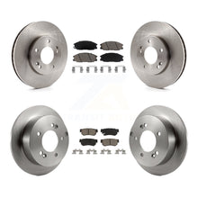 Charger l'image dans la galerie, Front Rear Disc Brake Rotors And Ceramic Pads Kit For Hyundai XG350 XG300