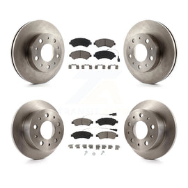 Front Rear Disc Brake Rotor And Ceramic Pad Kit For Ram ProMaster 1500 2500 3500