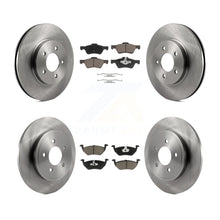 Charger l'image dans la galerie, Front Rear Brake Rotor And Ceramic Pad Kit For Ford Escape Mercury Mariner Mazda